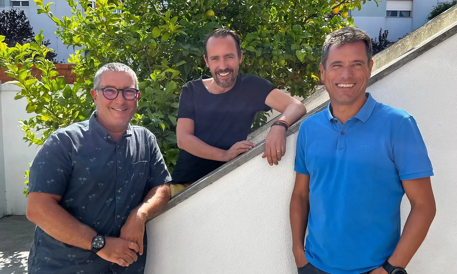 Nuno Serra, Sandro Batista and Vasco Pinheiro, founders of Focus BC